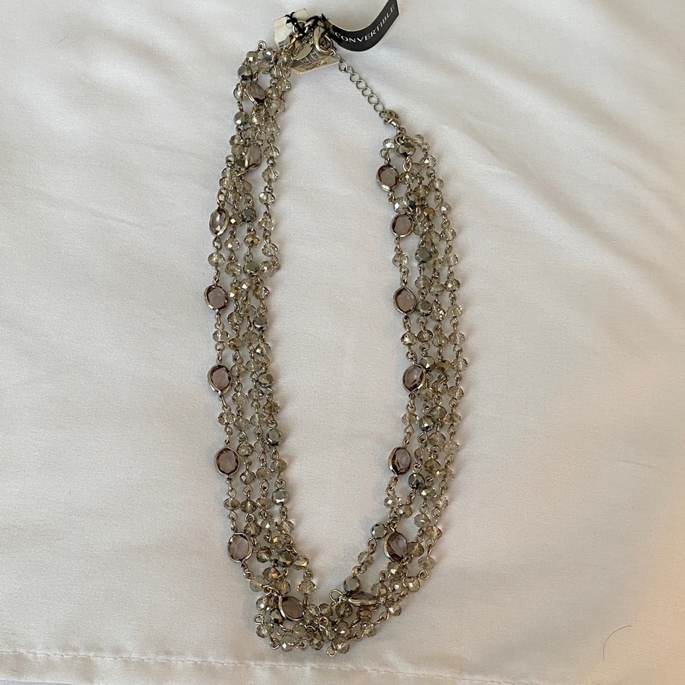 NWT WHBM convertible necklace